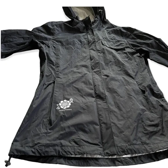 Paradox outdoor black rain jacket active jacket waterproof size small - Picture 4 of 10